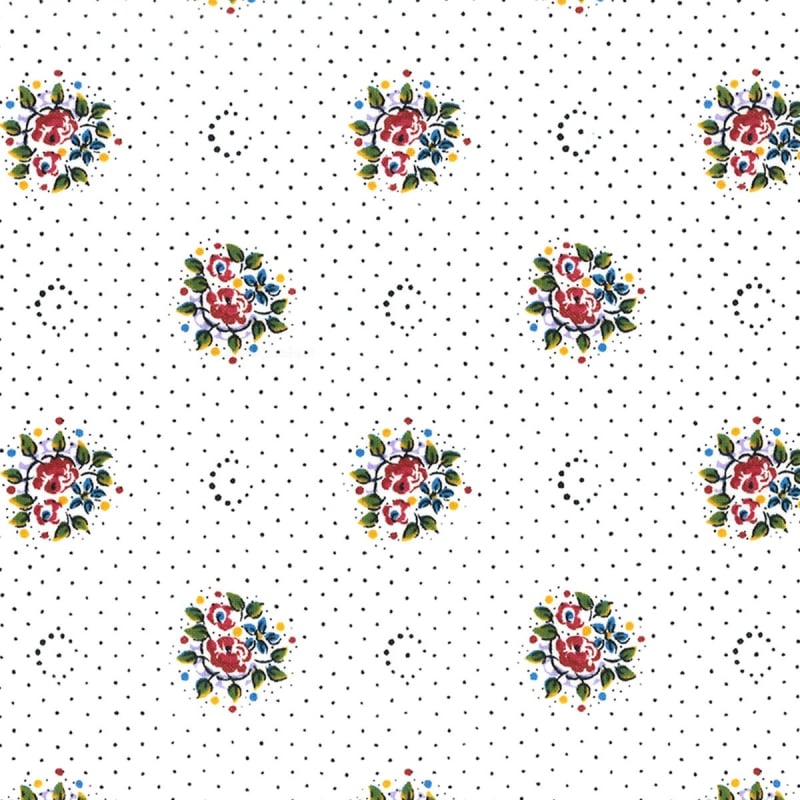 Tessuto Maïanenco Olivades