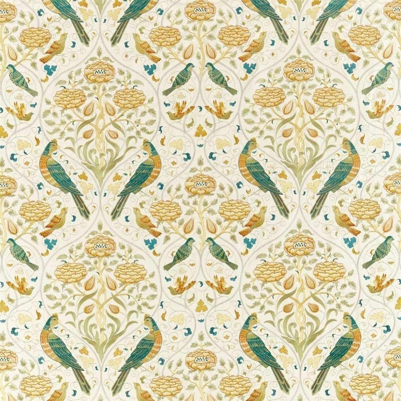 Tessuto Seasons by May Embroidery Morris and Co