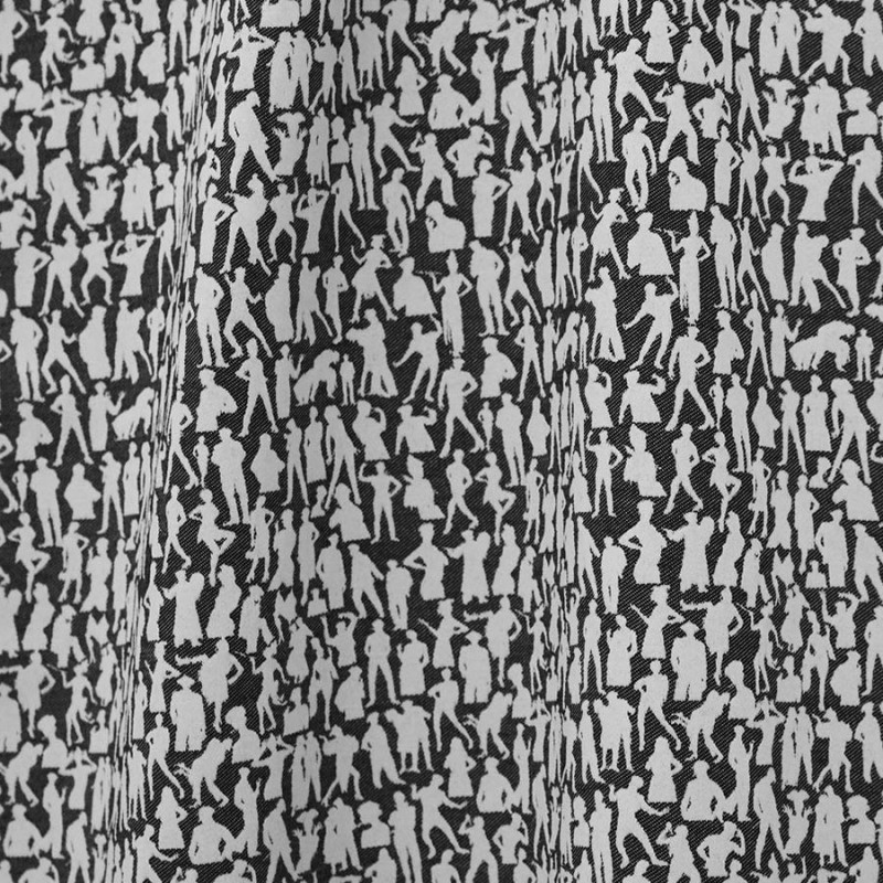 Tessuto Silhouettes Jean Paul Gaultier