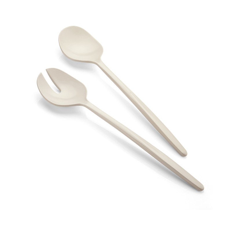 TIERRA POSATA INSALATA BIANCO LATTE GUZZINI