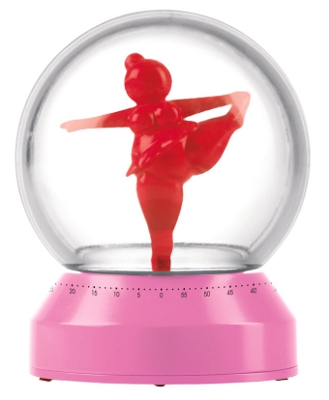 Timer Miss Spinny Rosso