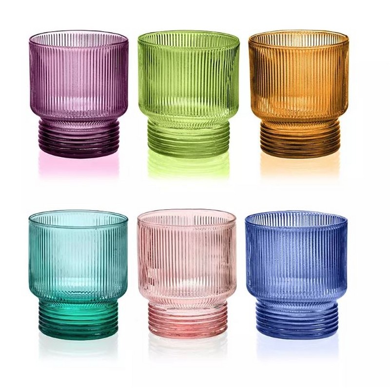 TODO MODO SET 6 BICCHIERI CL 30 COLORI ASSORTITI IVV