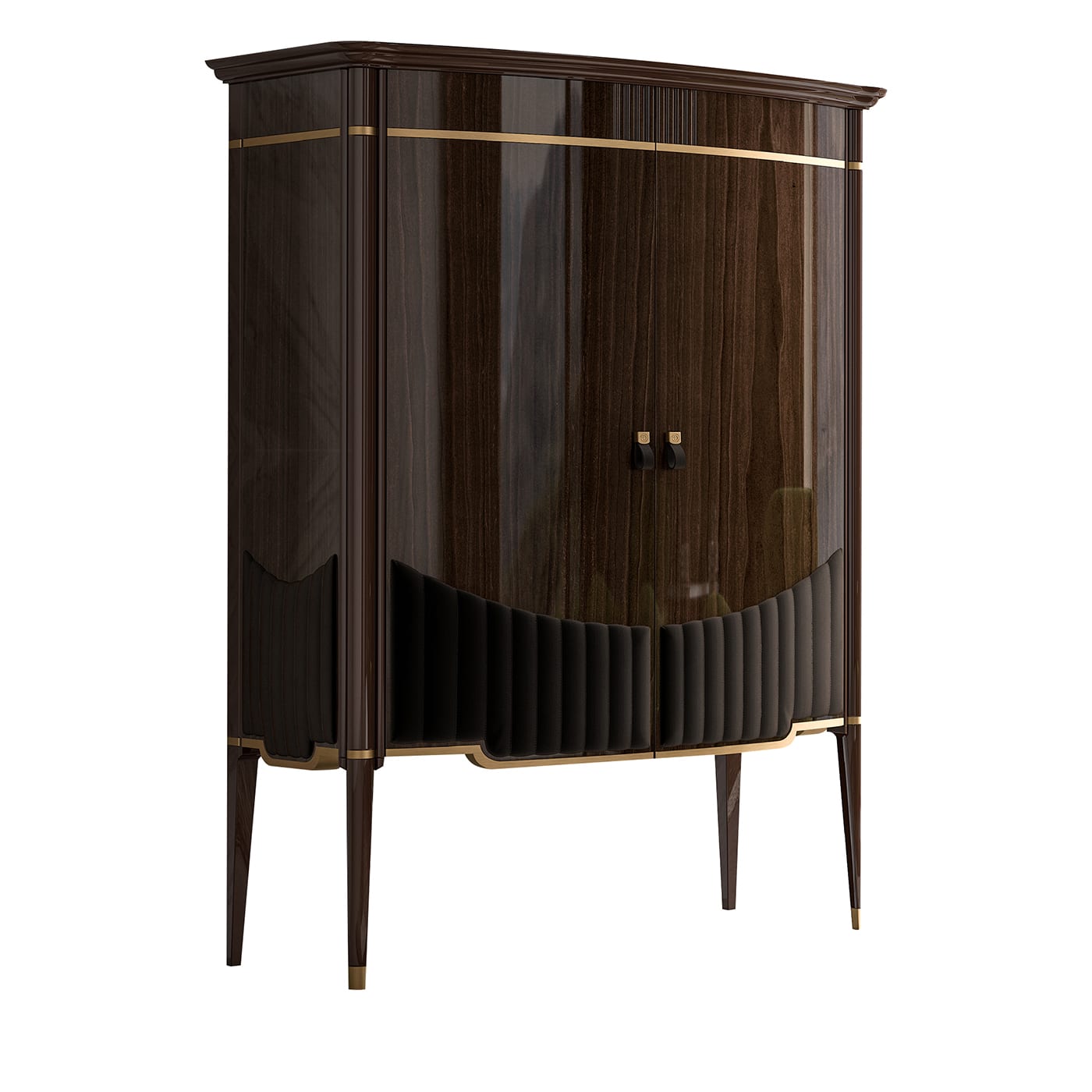 Cabinet da bar Hollywood Glossy Brown