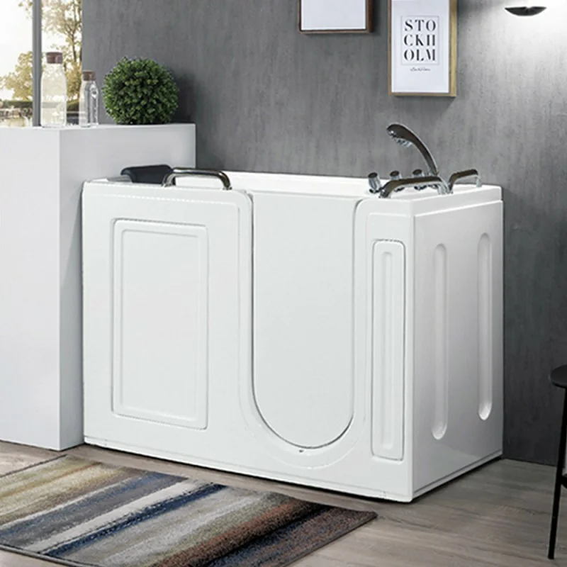 Vasca per disabili e anziani 130x67x101 porta con apertura a destra