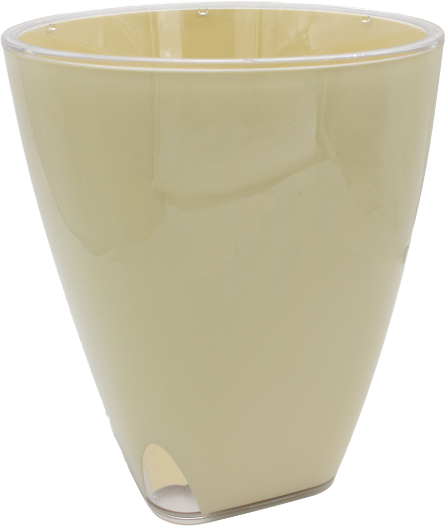 Vaso Beige Autoirrigante