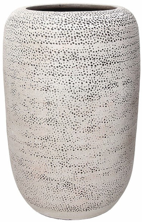 Vaso Elenoire Tortora Metallizzato H 35 Cm