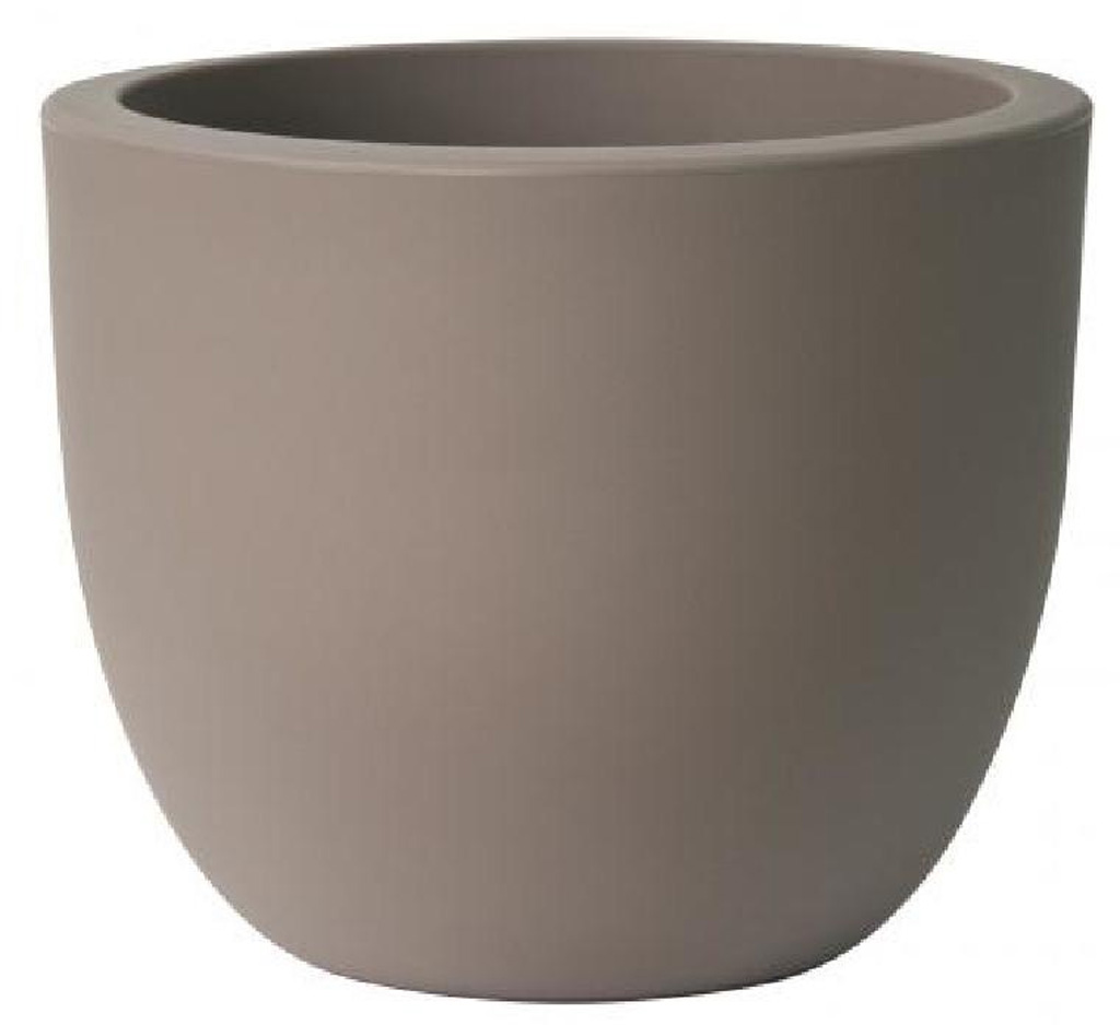Vaso Etria Doppia Parete Tortora cm 24