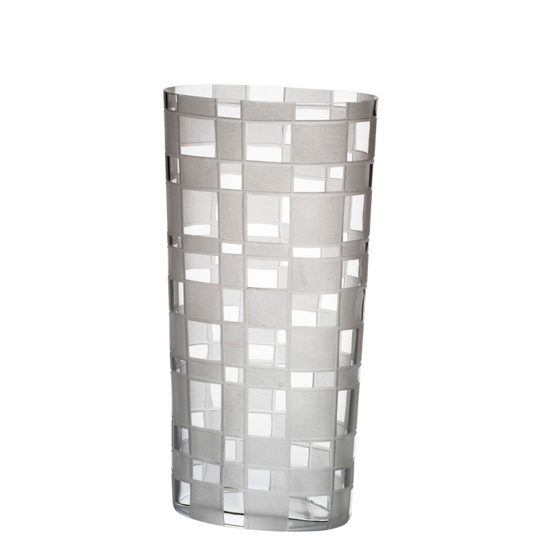 Vaso in vetro molato soffiato Carlo Moretti milleriquadri