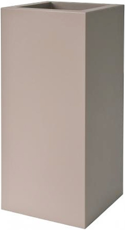 Vaso Kube High Sabbia cm 40