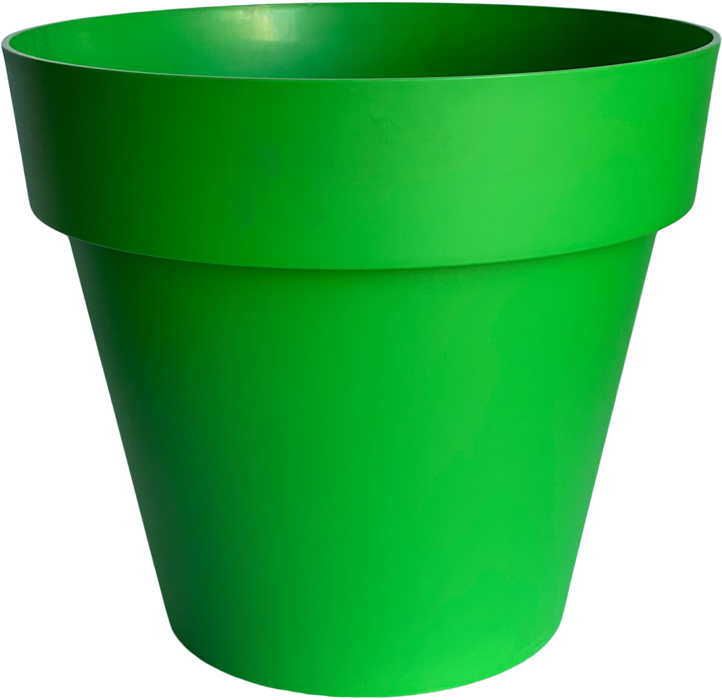 Vaso Mitu Pac con Fori Verde Mela cm 40