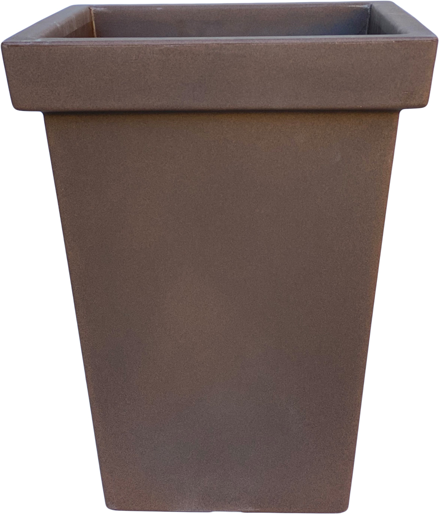 Vaso Tum Quadro Ruggine cm 37 x 49 H