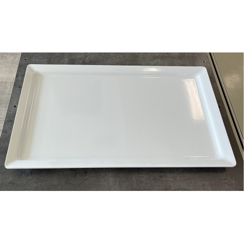 VASSOIO CM 53X32,5 EASY BLACK & WHITE MELAMINA BIANCO APS