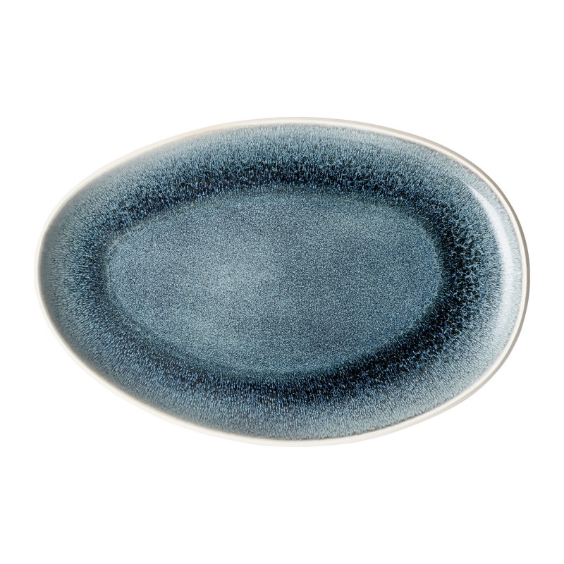 Vassoio ovale Junto aquamarine Rosenthal cm 28