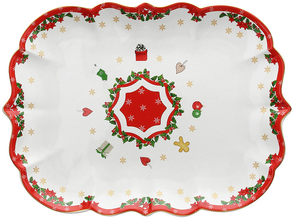 Vassoio Rettangolare Festonato Wonderland