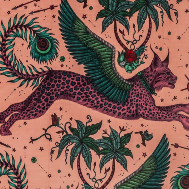 Velluto Lynx Emma J. Shipley by Clarke and Clarke