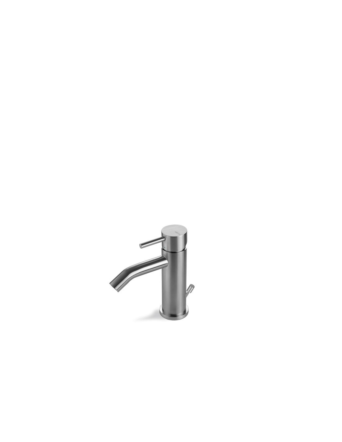 Vema Rubinetterie - Tiber miscelatore bidet acciaio inox con scarico - V17070