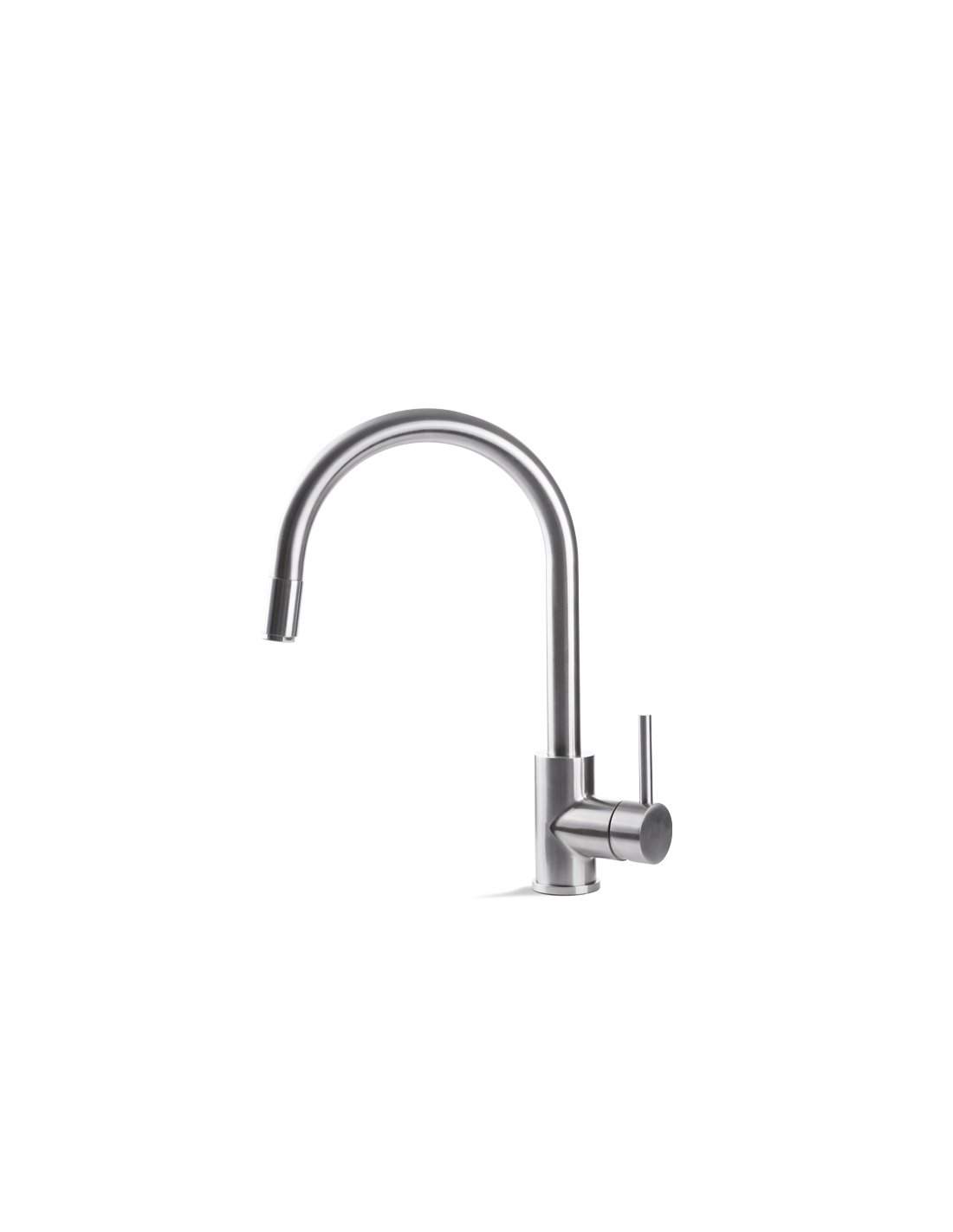 Vema Rubinetterie - Tiber miscelatore Cucina acciaio Inox [canna girevole] - V18040.AC.005