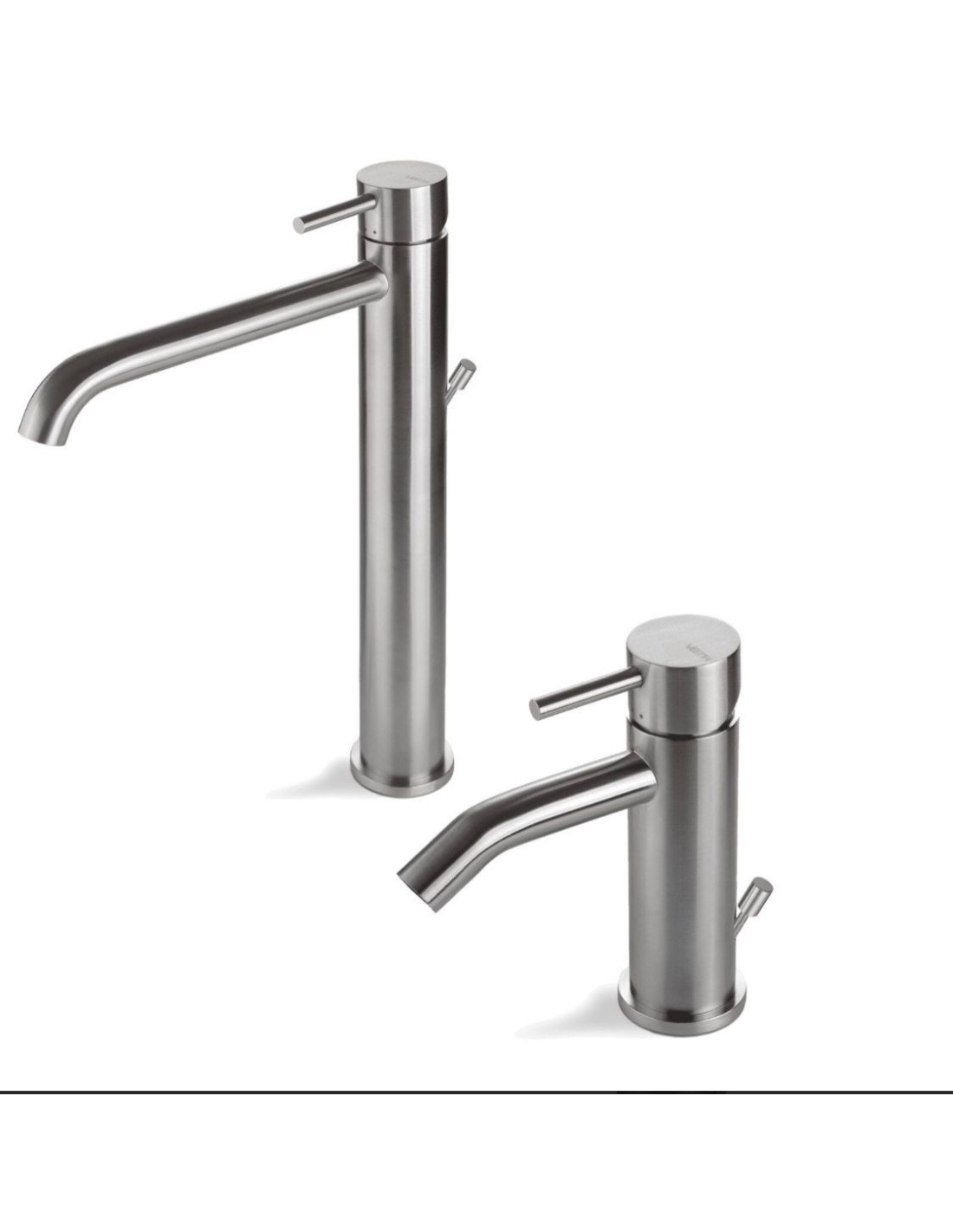 Vema Rubinetterie - TIBER Set miscelatore lavabo alto + bidet V17010AC005-V17070AC005