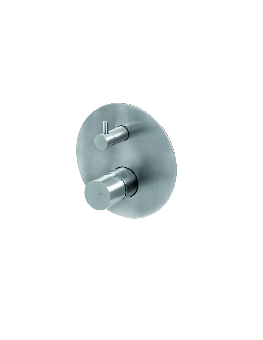 Vema Rubinetterie - Veny Acciaio Miscelatore Deviatore Meccanico doccia completo - V29142