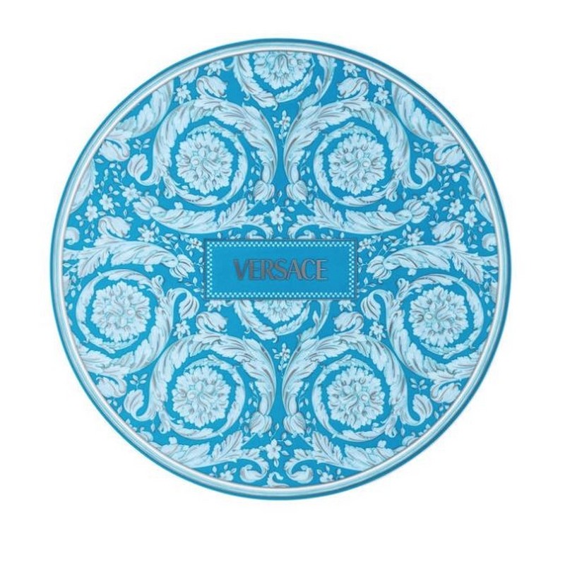 VERSACE BAROCCO TEAL SEGNAPOSTO 33 CM.