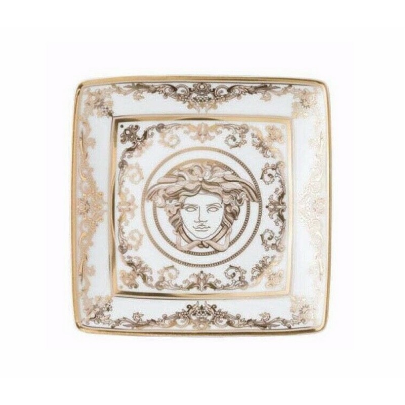 VERSACE MEDUSA GALA COPPETTA QUADRA PIANA 12 CM.