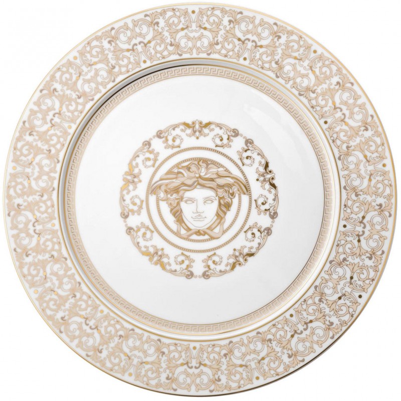 VERSACE MEDUSA GALA PIATTO SEGNAPOSTO 33 CM.