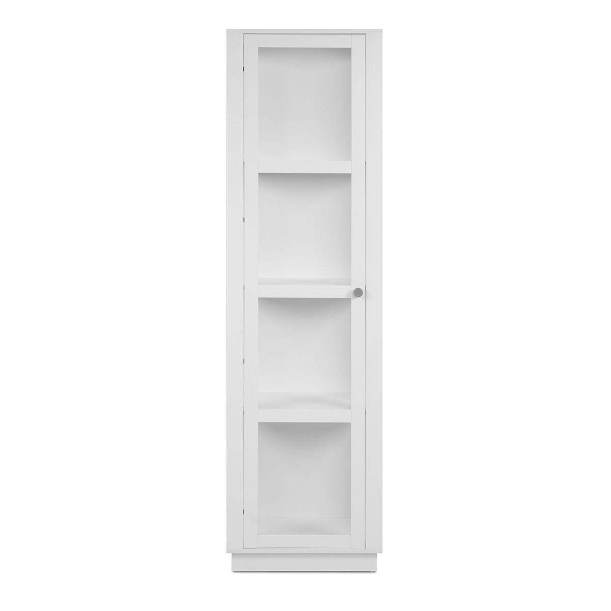 Vetrina 3 ripiani bianca H195 cm - Arles