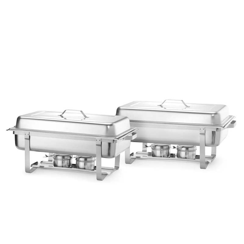Chafing dish - Capacità 1 GN 1/1 * 2 PEZZI *