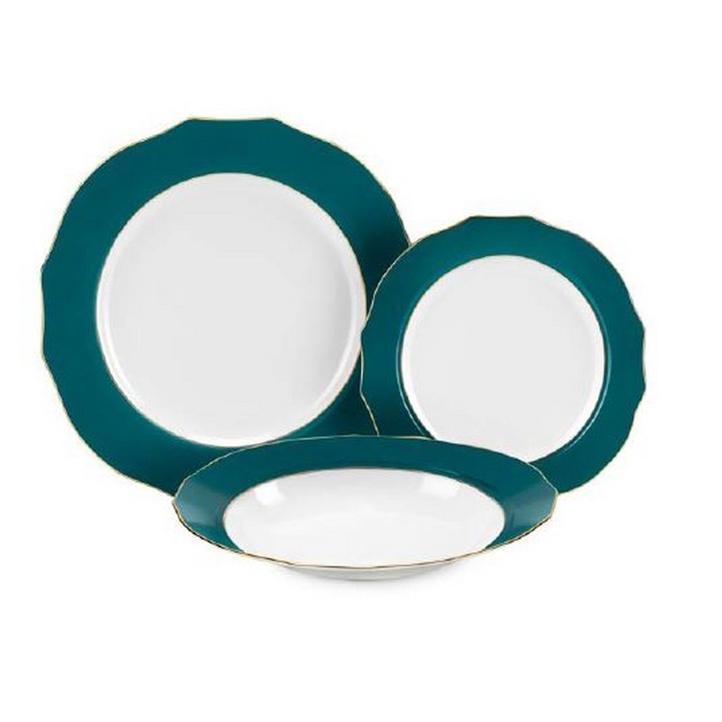 VIVIENNE OTTANIO SERVIZIO PIATTI DA TAVOLA DA 36 PZ FADE