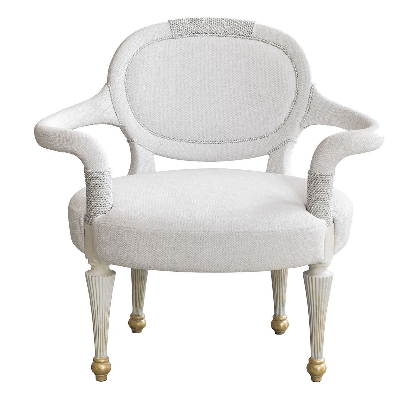 Sedia da salotto Charlie White