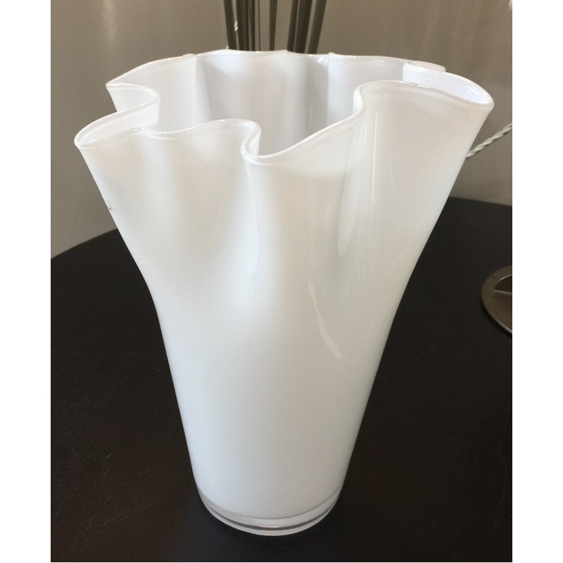 WAVE VASO CM. 30 BIANCO ONLYLUX