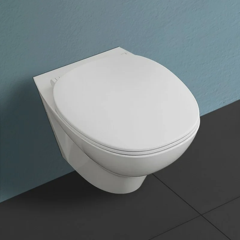 Wc sospeso Rimless serie Morning in ceramica con scarico a parete