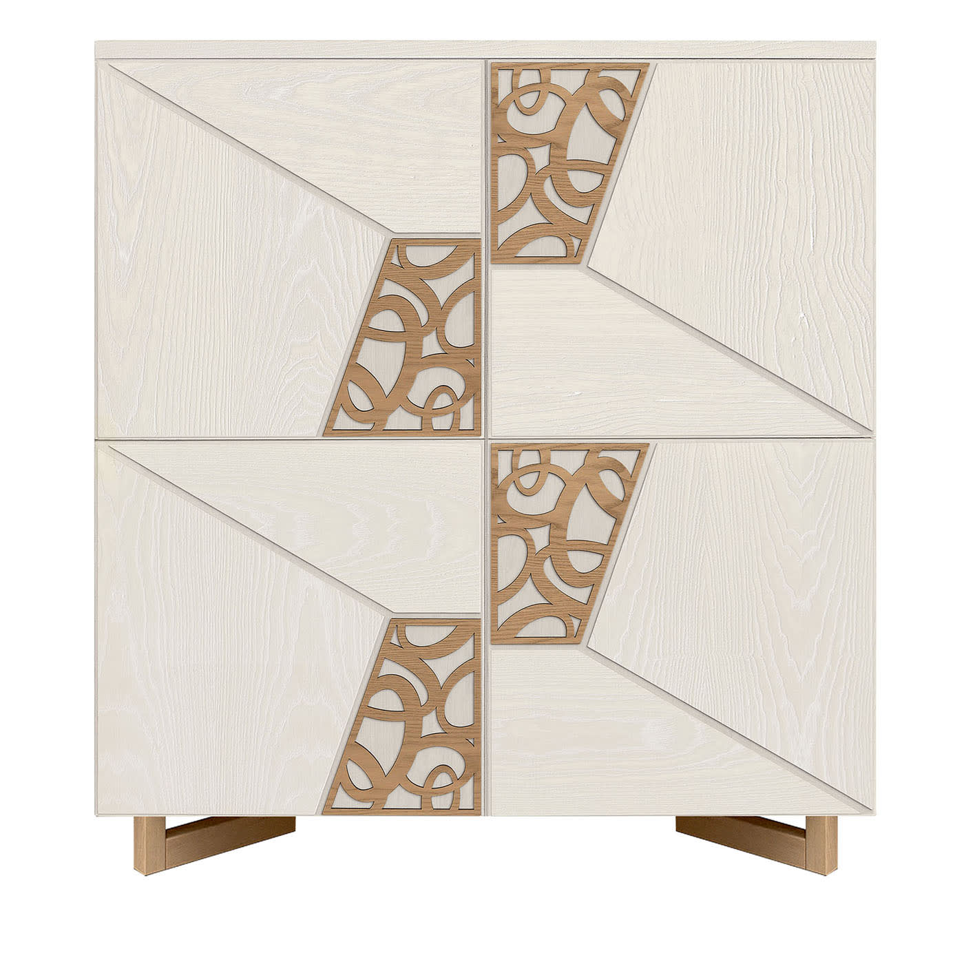 Mobile Aurora bianco e oro