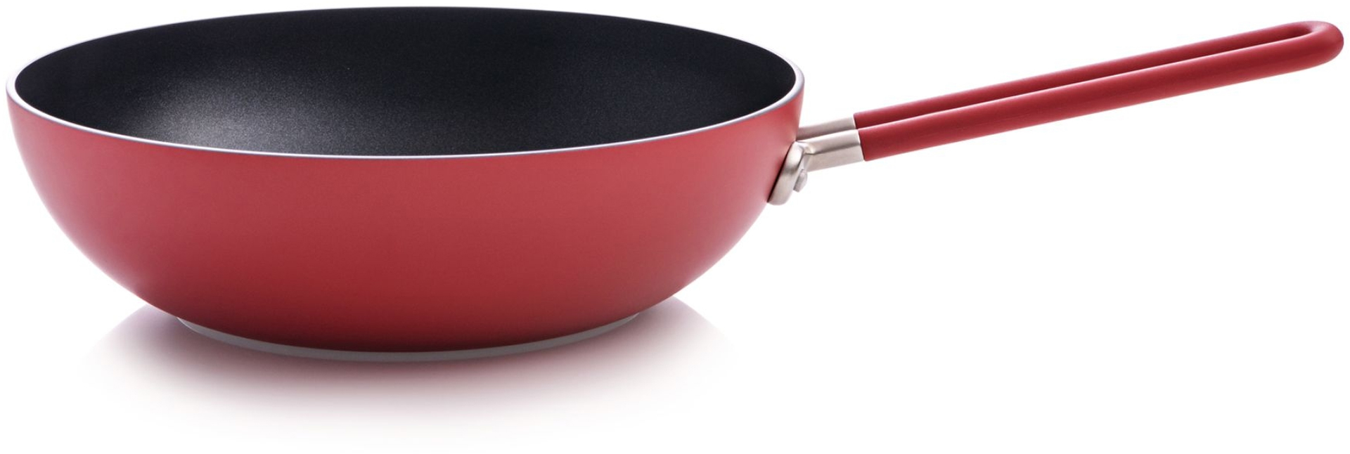 Wok Sten Rosso Cm 28