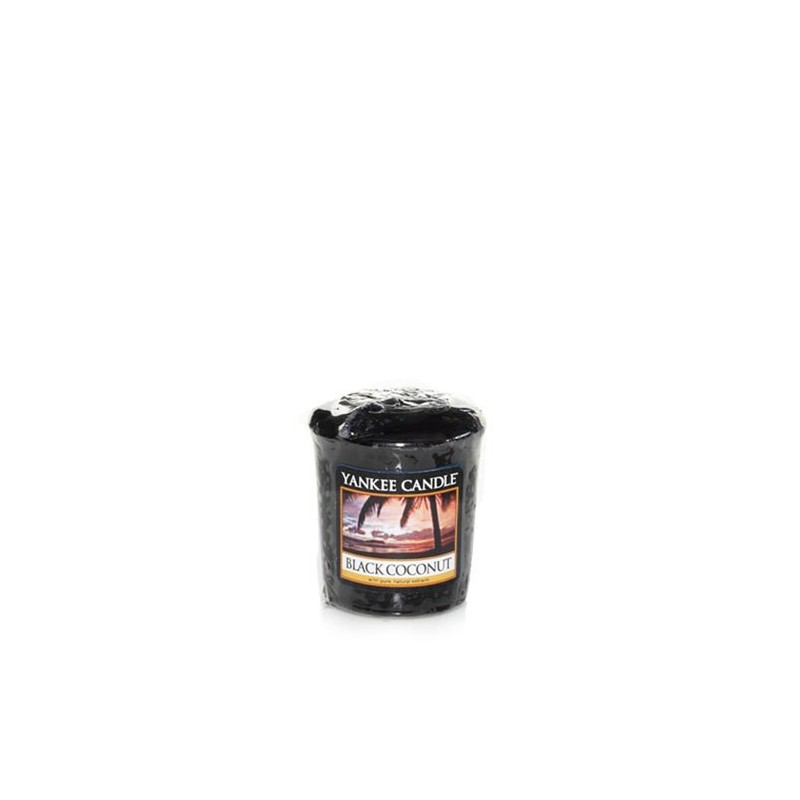 YANKEE CANDLE CANDELA VOTIVA BLACK COCONUT