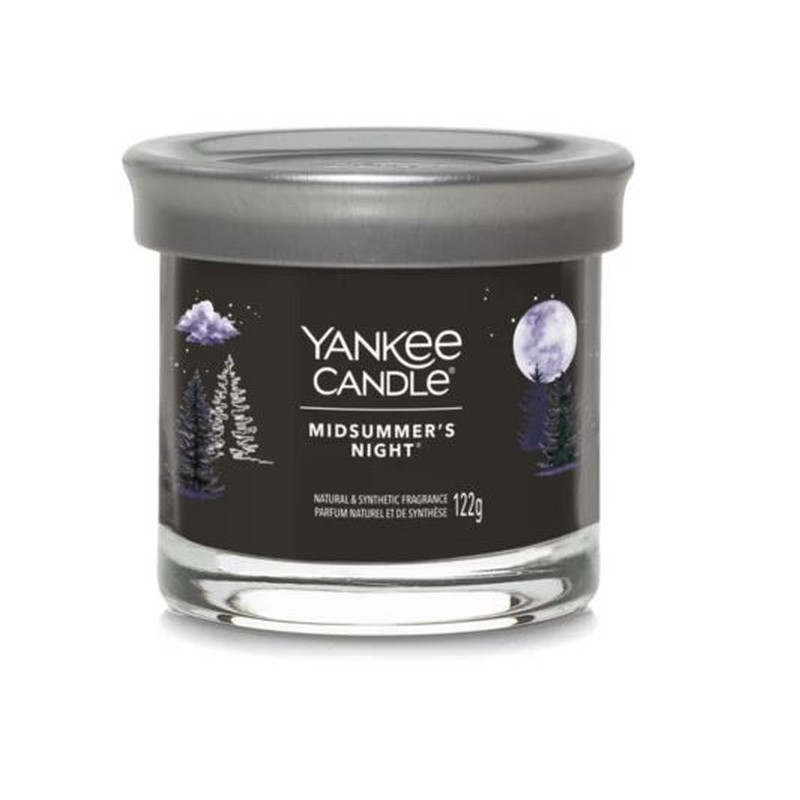 YANKEE CANDLE SIGNATURE CANDELA TUMBLER PICCOLA MIDSUMMER'S NIGHT