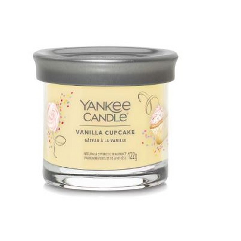 YANKEE CANLDE SIGNATURE CANDELA TUMBLER PICCOLA VANILLA CUPCAKE