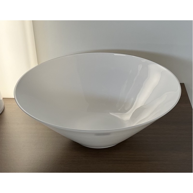 YIN YANG CENTROTAVOLA CM. 35 BIANCO LATTE ONLYLUX